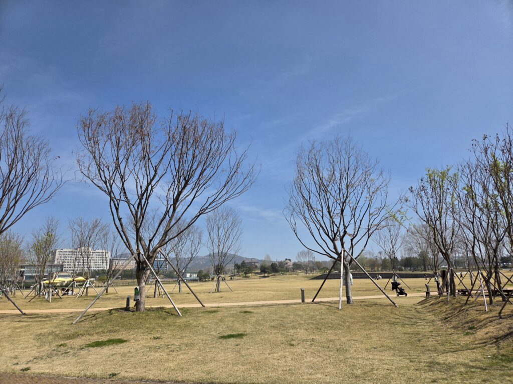 용산 어린이정원 공원 풍경
