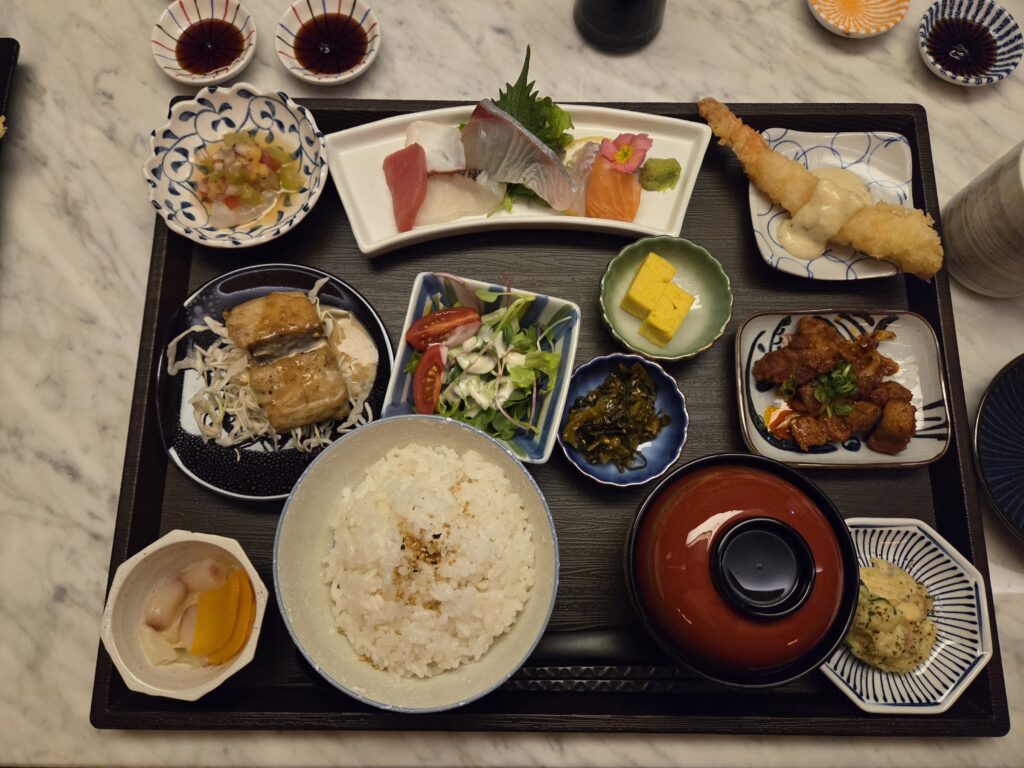 갓포 모로미 점심 정식 사진