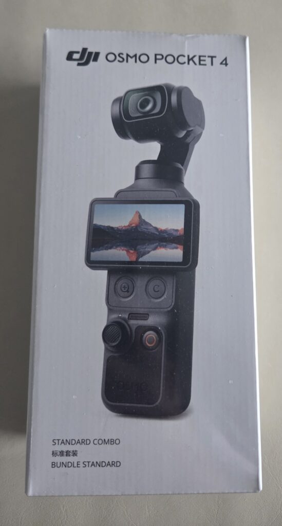 오즈모4 박스 포장