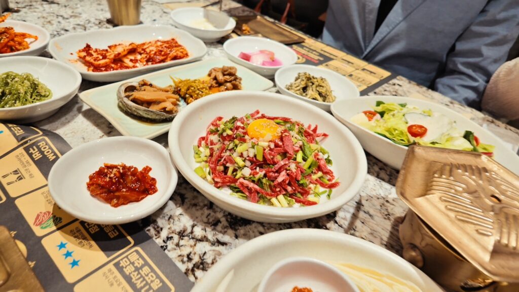 소울한우 상차림