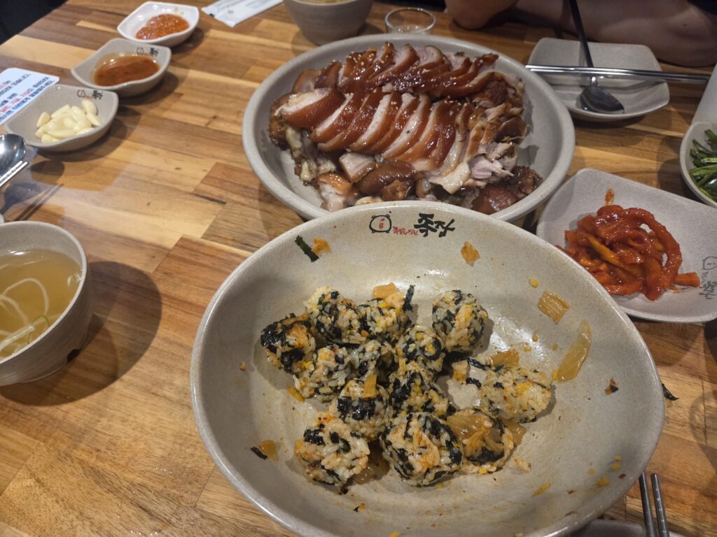 여의도 족장 세트 대자 족발